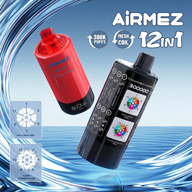 Airmez Exclusive 12-in-1 300K Puffs - detail