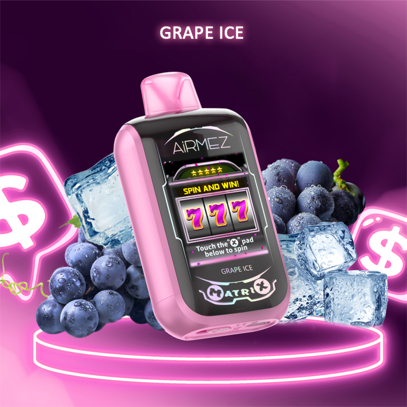 Airmez Vape Matrix Pro Grape Ice - 30000 Puff